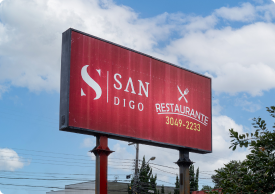 Placa Sandigo frente